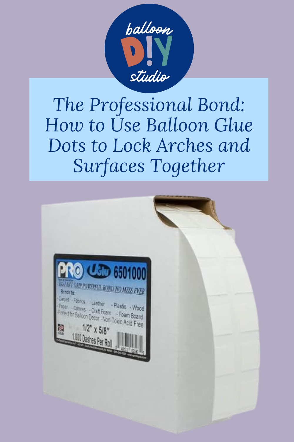 The Professional Bond: How to Use Balloon Glue Dots to Lock Arches and Surfaces Together